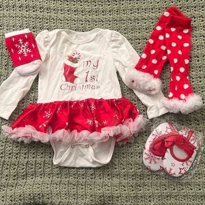 Baby’s 1st Christmas Outfit - NWOT